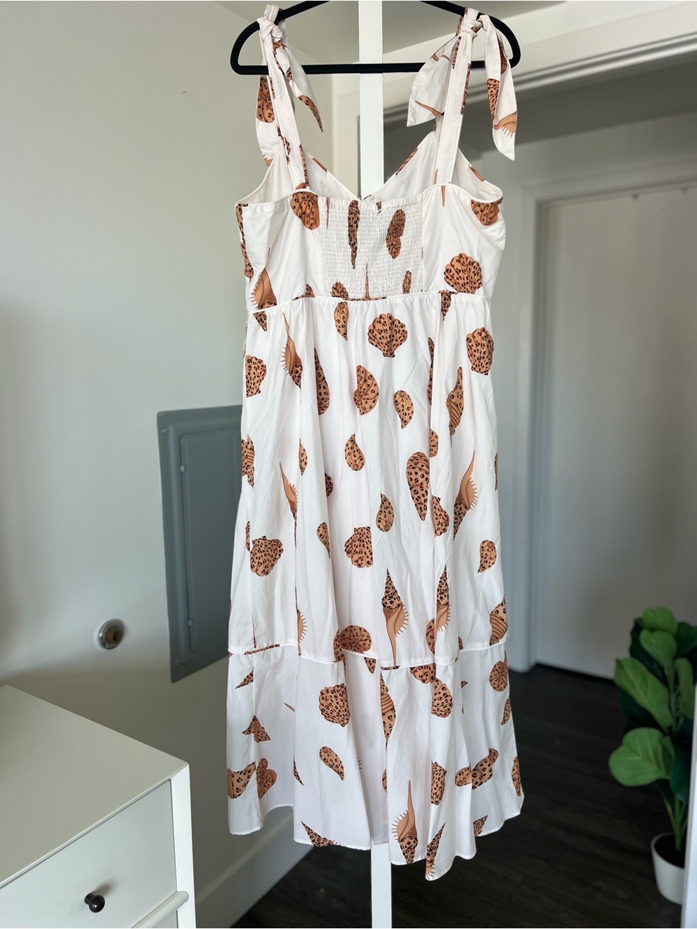 Farm Rio Leopard Shell Midi Dress - Picture 13 of 14